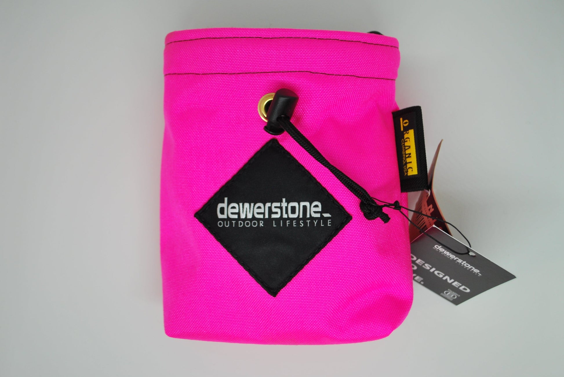 Pink Climbing chalk bag